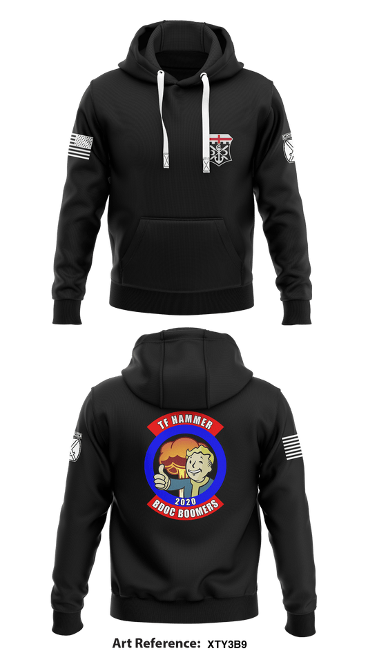 TF HAMMER Store 1  Core Men's Hooded Performance Sweatshirt - XTY3b9