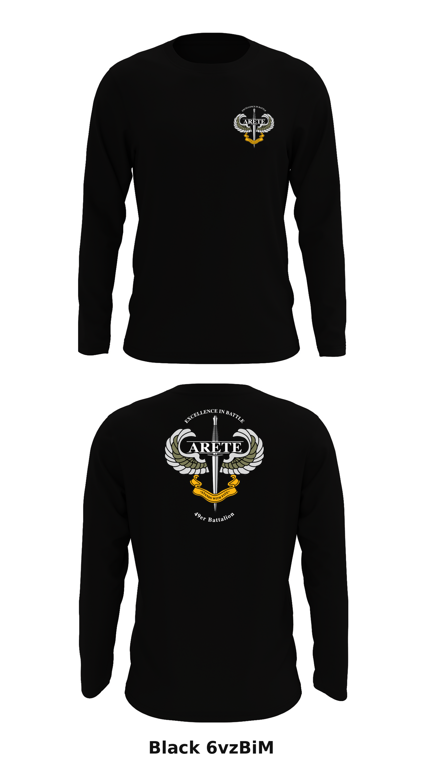 49er Battalion, Army ROTC Store 1 Core Men's LS Performance Tee - 6vzBiM