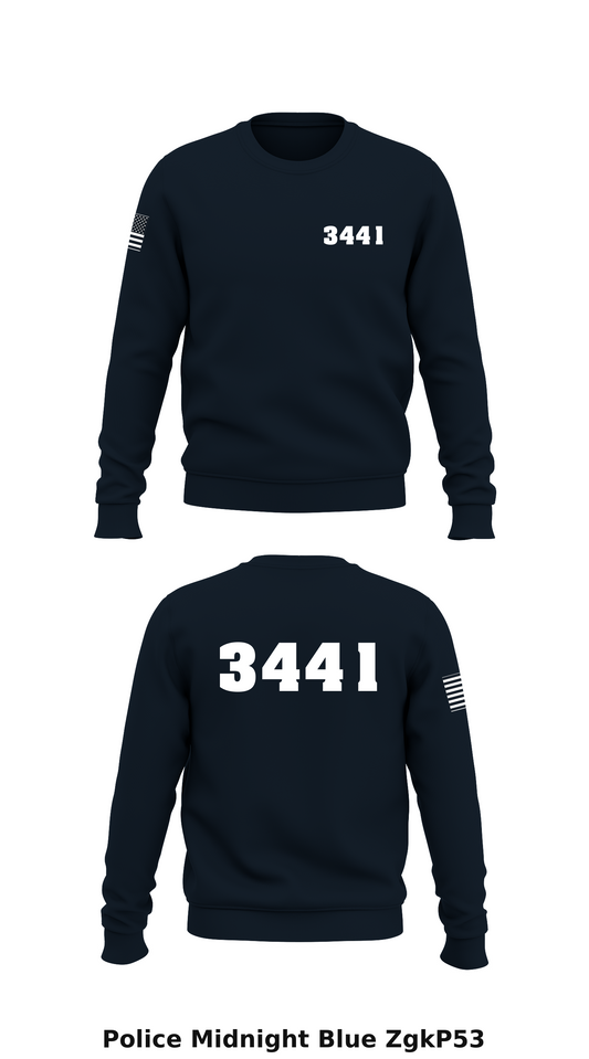 3441 Store 1 Core Men's Crewneck Performance Sweatshirt - ZgkP53