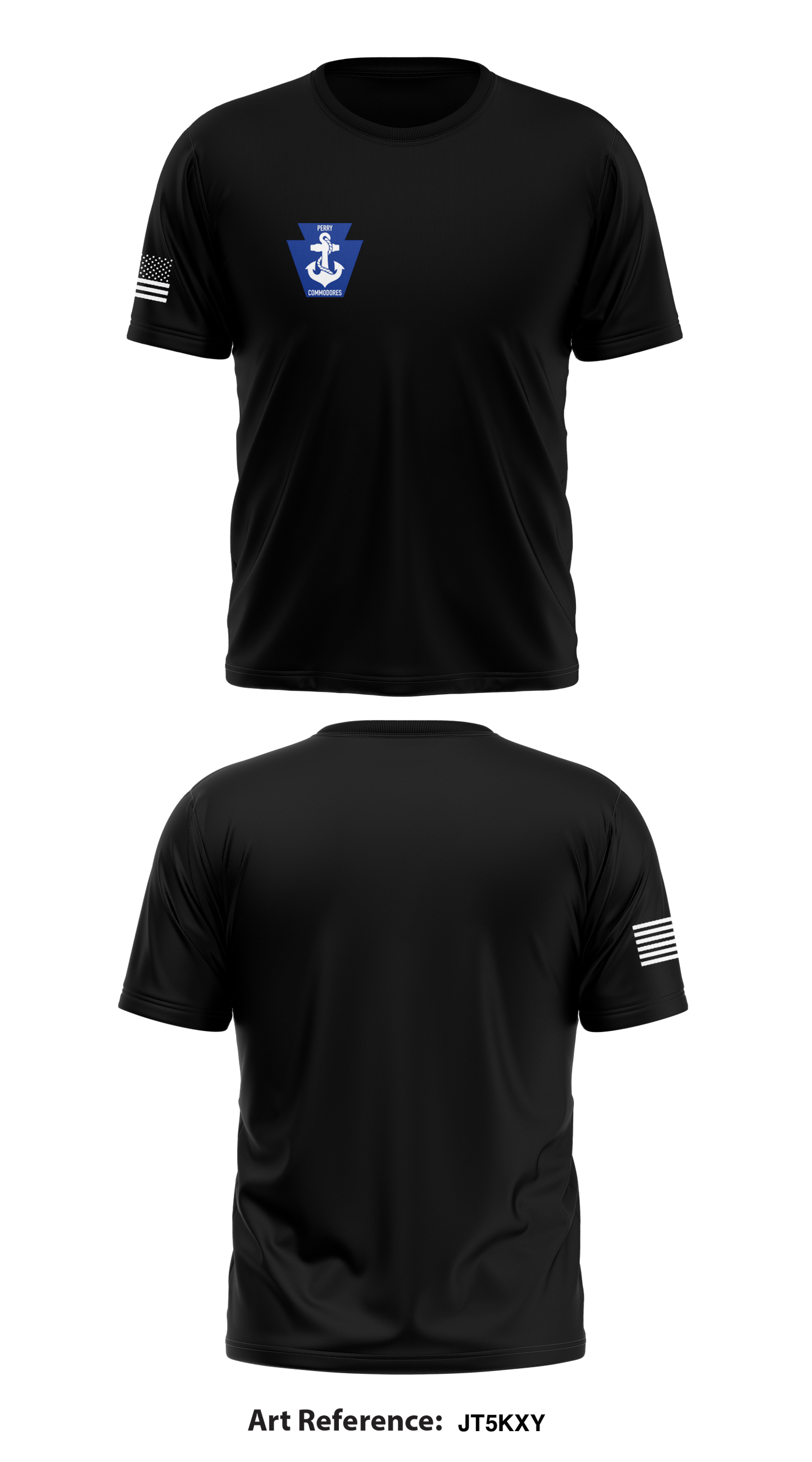 Commodore Battalion Store 1 Core Men's SS Performance Tee - Jt5Kxy