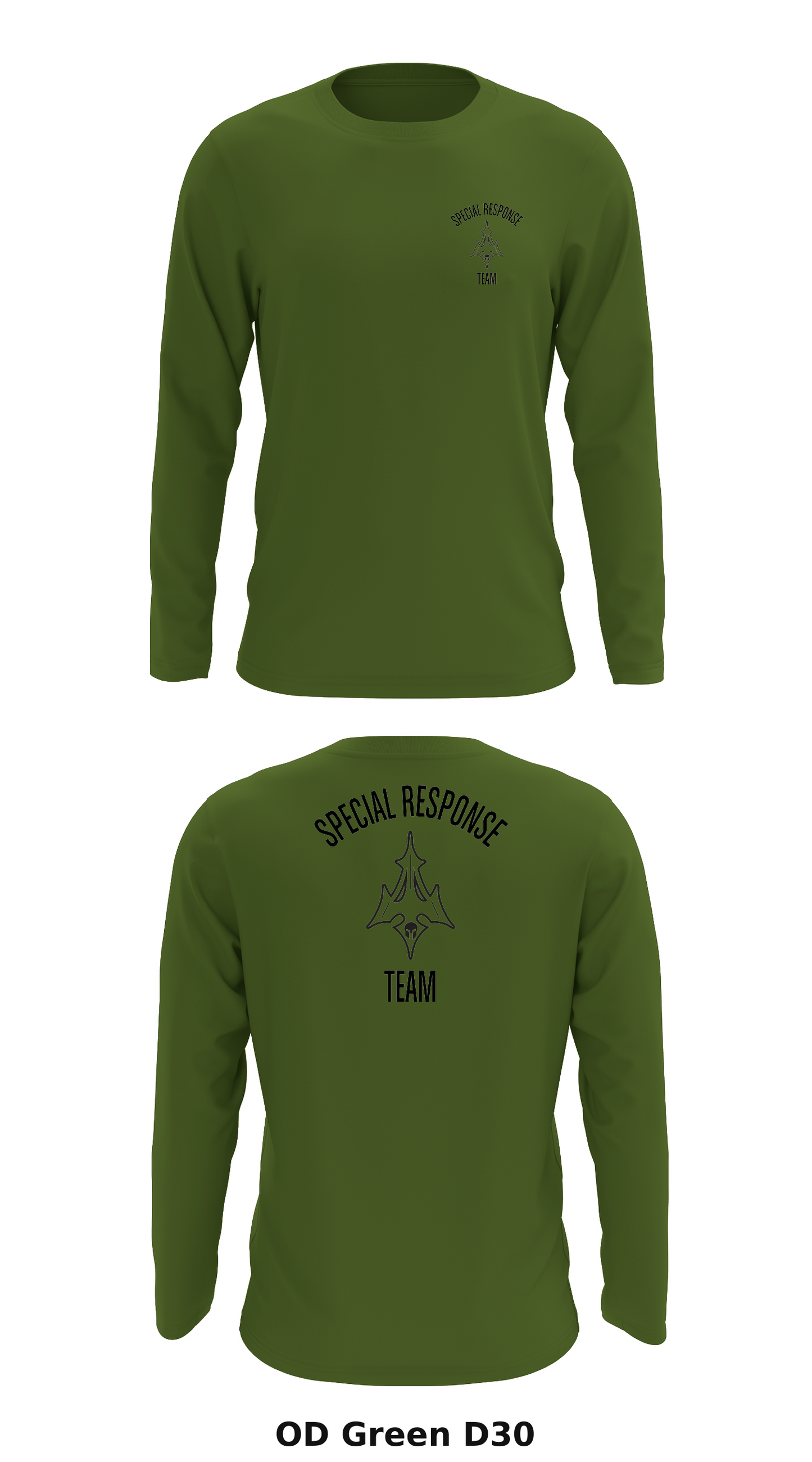 SPECIAL RESPONSE TEAM Store 1 Core Men's LS Performance Tee - D30