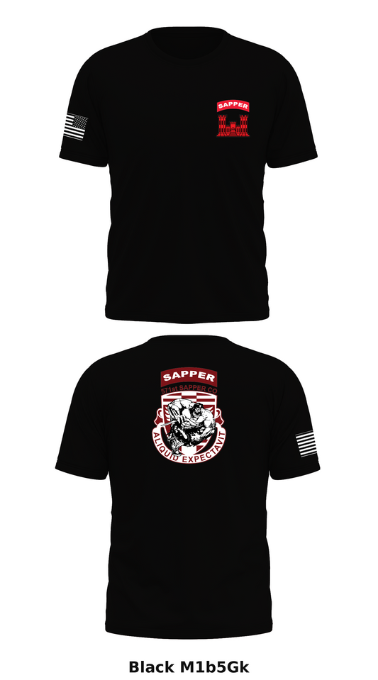 571st sapper co Store 1 Core Men's SS Performance Tee - M1b5Gk