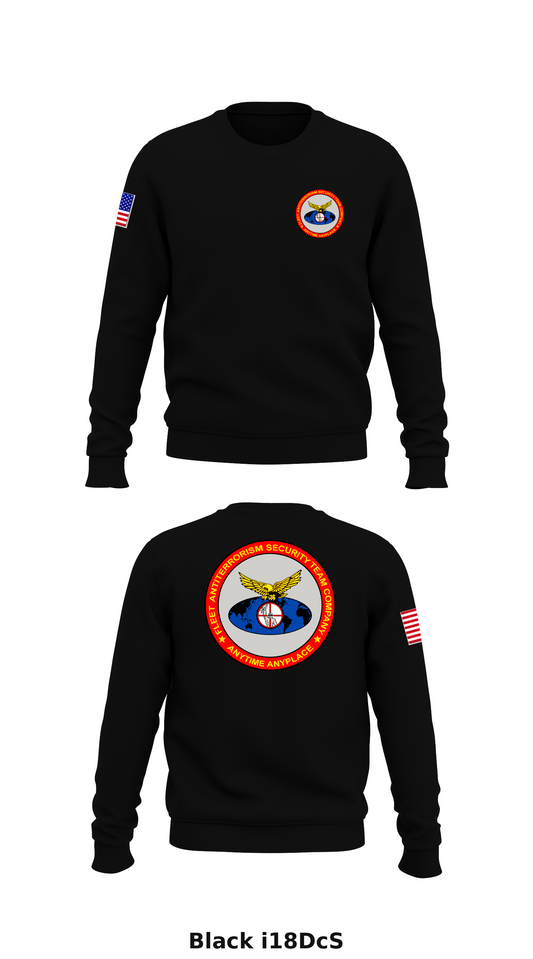 FAST Company Store 1 Core Men's Crewneck Performance Sweatshirt - i18DcS