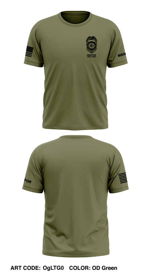 Public Safety Cadet Program Mentor Store 1 Core Men's SS Performance Tee - OgLTG0