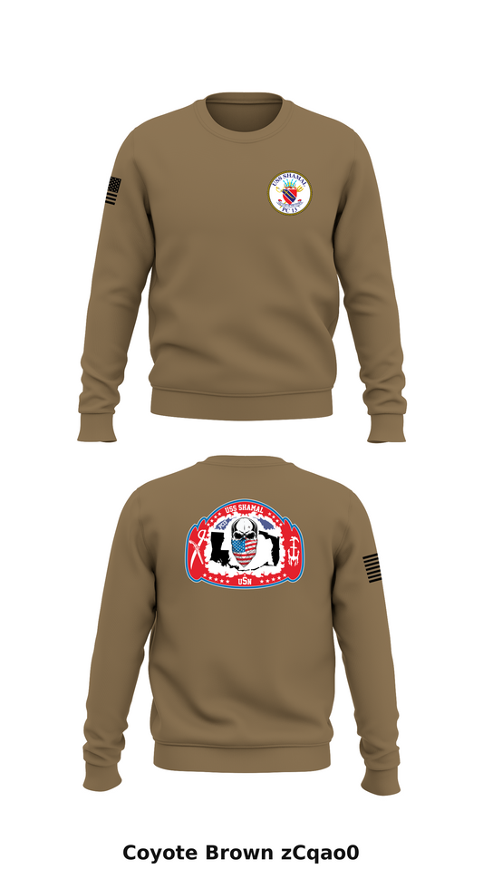 USS Shamal Store 1 Core Men's Crewneck Performance Sweatshirt - zCqao0