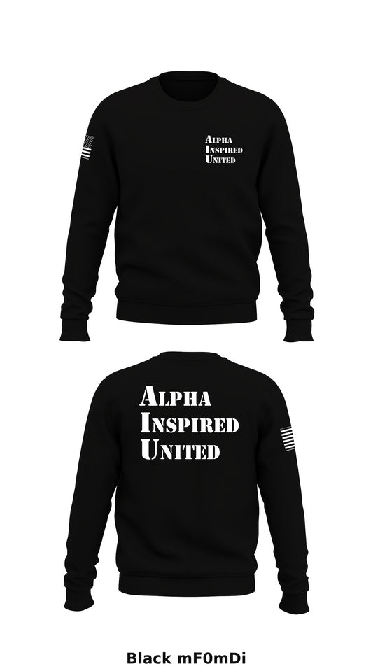 AlphaInspiredUnited Store 1 Core Men's Crewneck Performance Sweatshirt - mF0mDi
