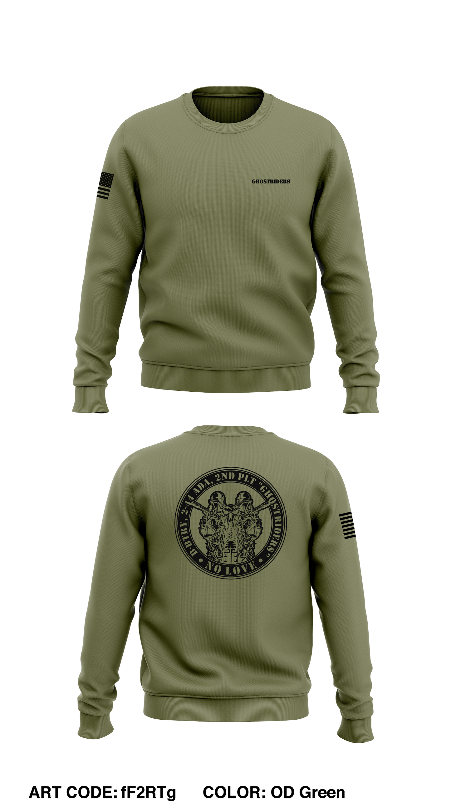 Bravo 2-44 ADA Store 1 Core Men's Crewneck Performance Sweatshirt - fF2RTg
