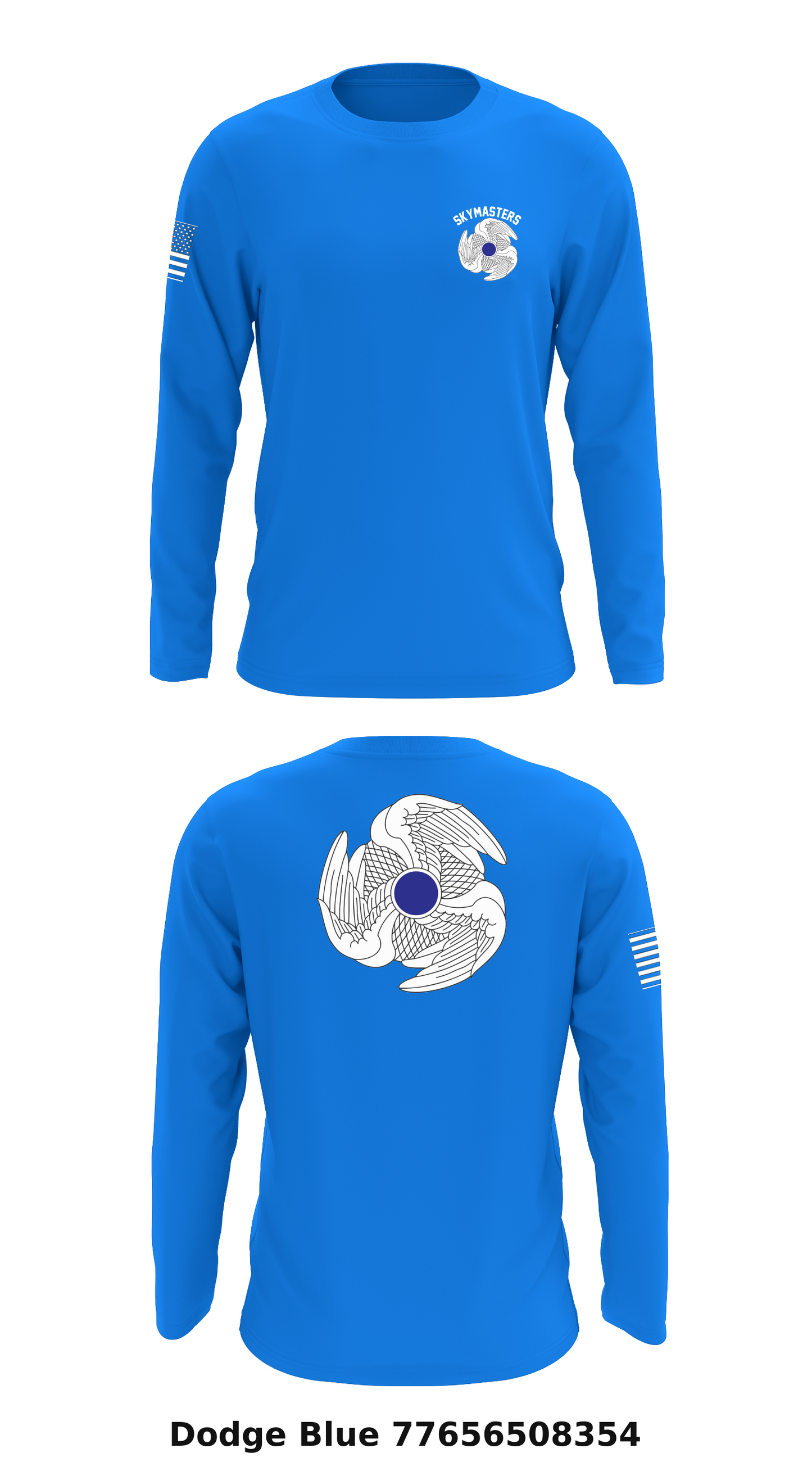 SKYMASTERS Store 1 Core Men's LS Performance Tee - 77656508354