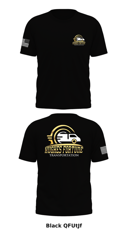 Hughes Fortune Transportation Store 1 Core Men's SS Performance Tee - QFUtJf
