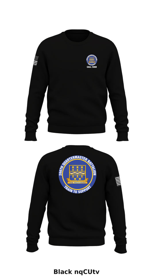 Custom 266th quartermaster battalion Store 1 Core Men's Crewneck Performance Sweatshirt - nqCUtv