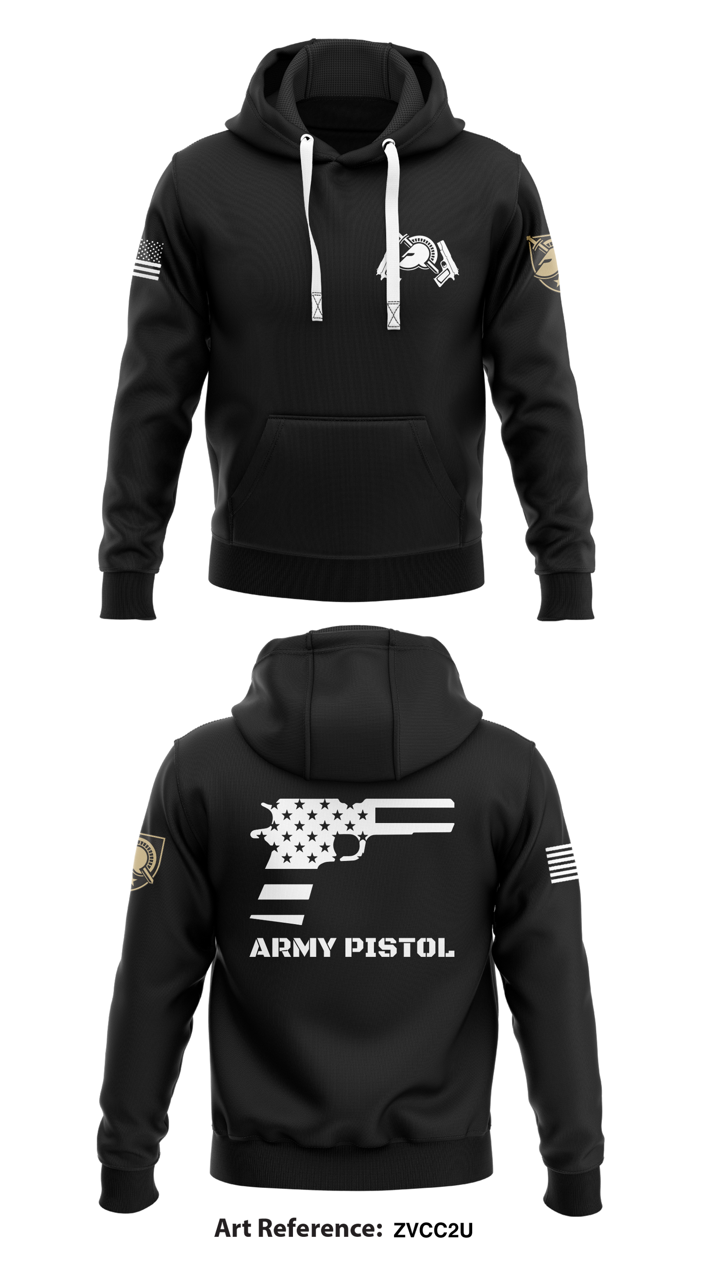 Army PistolArmy Pistol Store 1  Core Men's Hooded Performance Sweatshirt - ZvCc2U