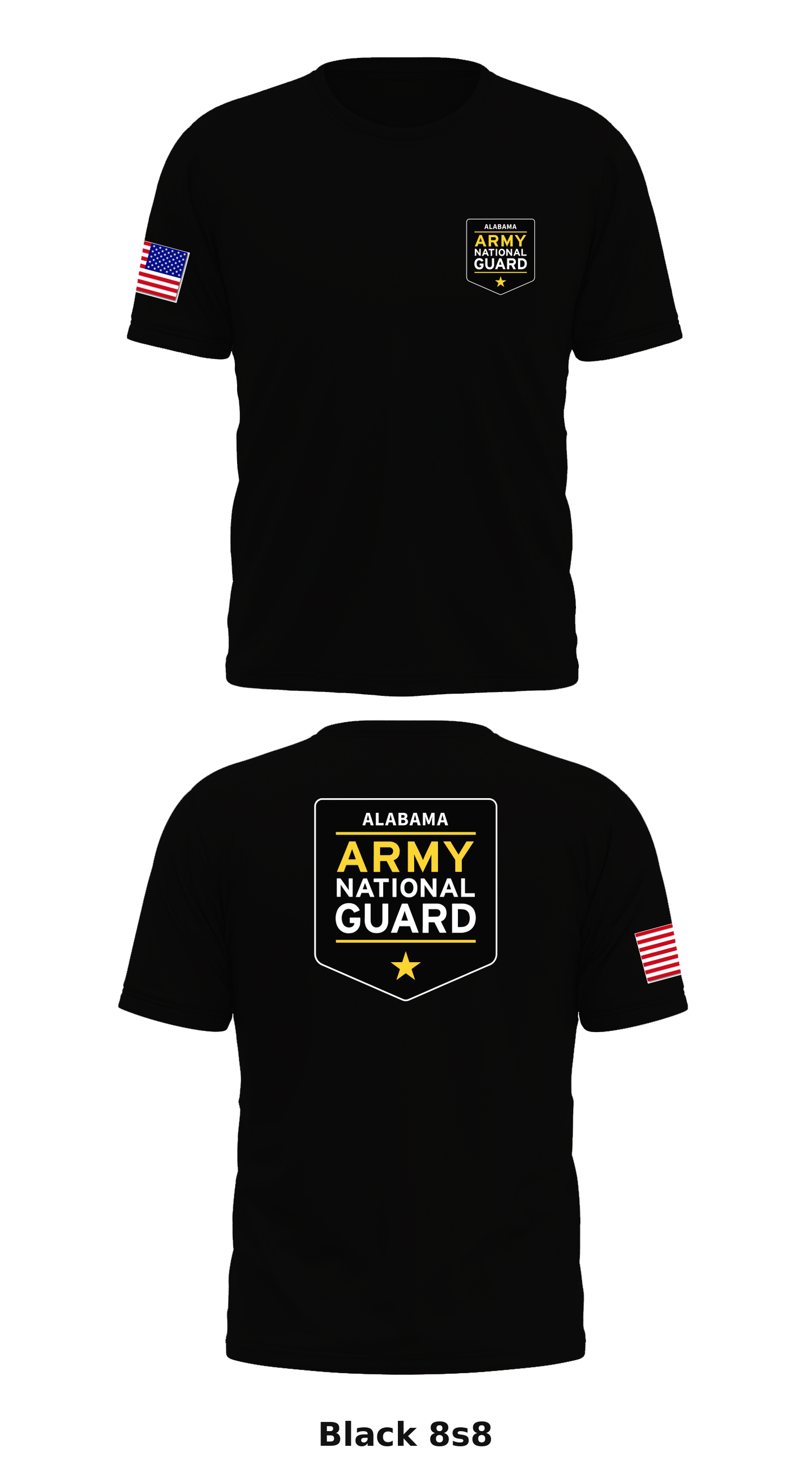 DET 8 - 22nd RRBN Store 1  Core Men's SS Performance Tee - 8s8