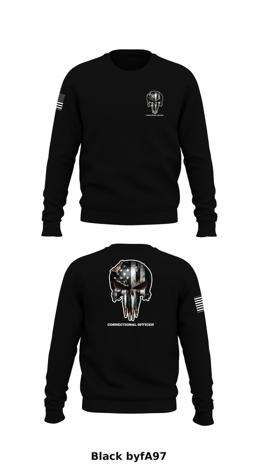 Correctional Officer Store 1 Core Men's Crewneck Performance Sweatshirt - byfA97