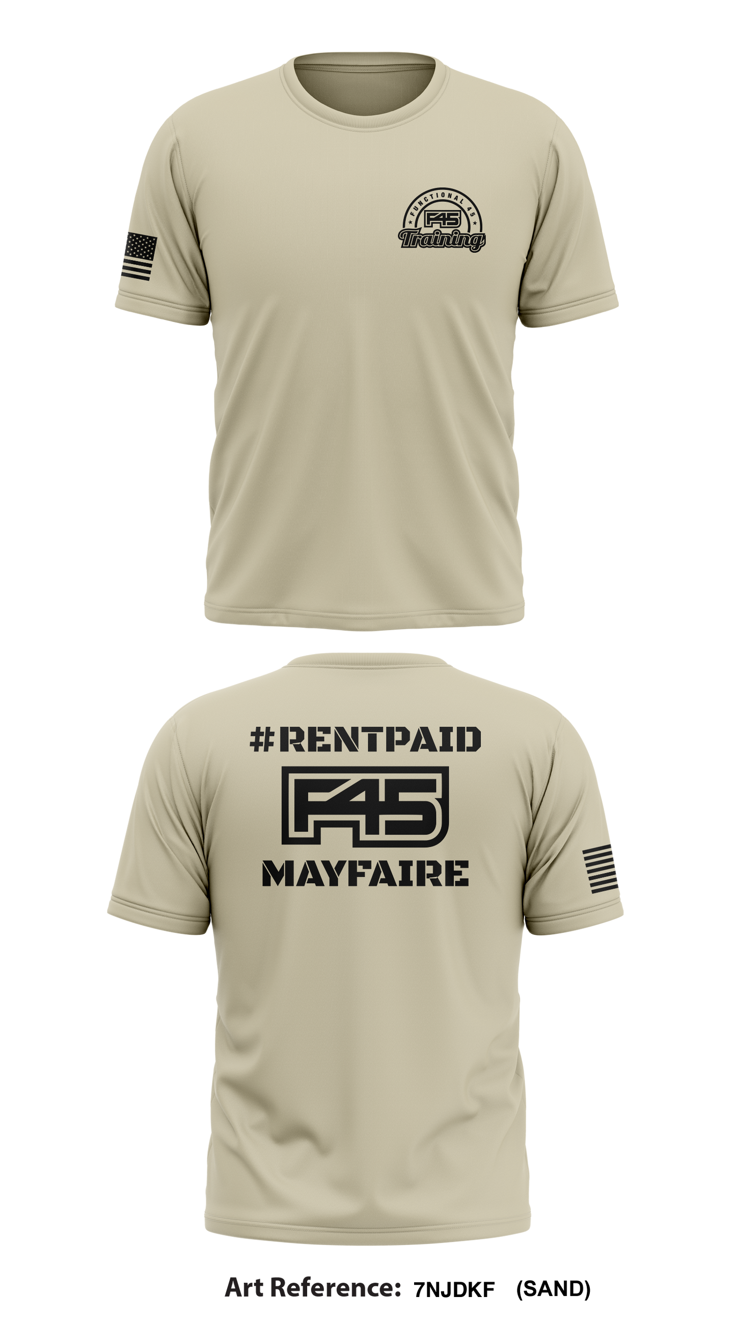 F45 Training Mayfaire Store 1 Core Men's SS Performance Tee - 7NjDKf