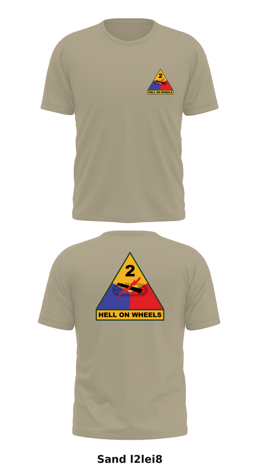 2 armor division Store 1 Core Men's SS Performance Tee - l2lei8