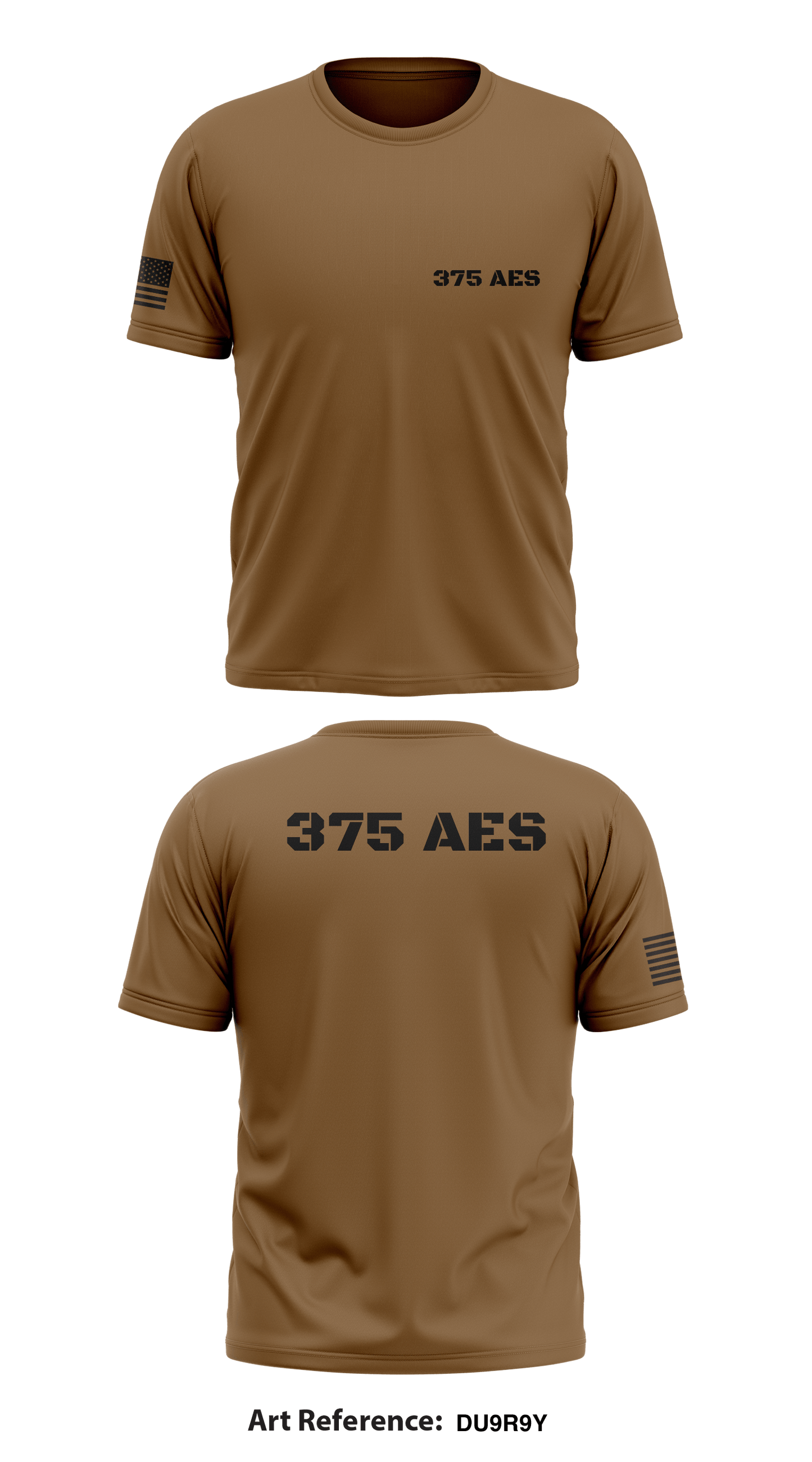 375 AES Store 1 Core Men's SS Performance Tee - DU9R9Y