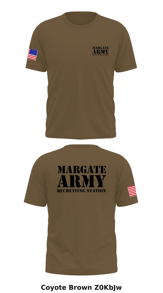 MARGATE ARMY RECRUITING STATION Store 1 Core Men's SS Performance Tee - Z0KbJw