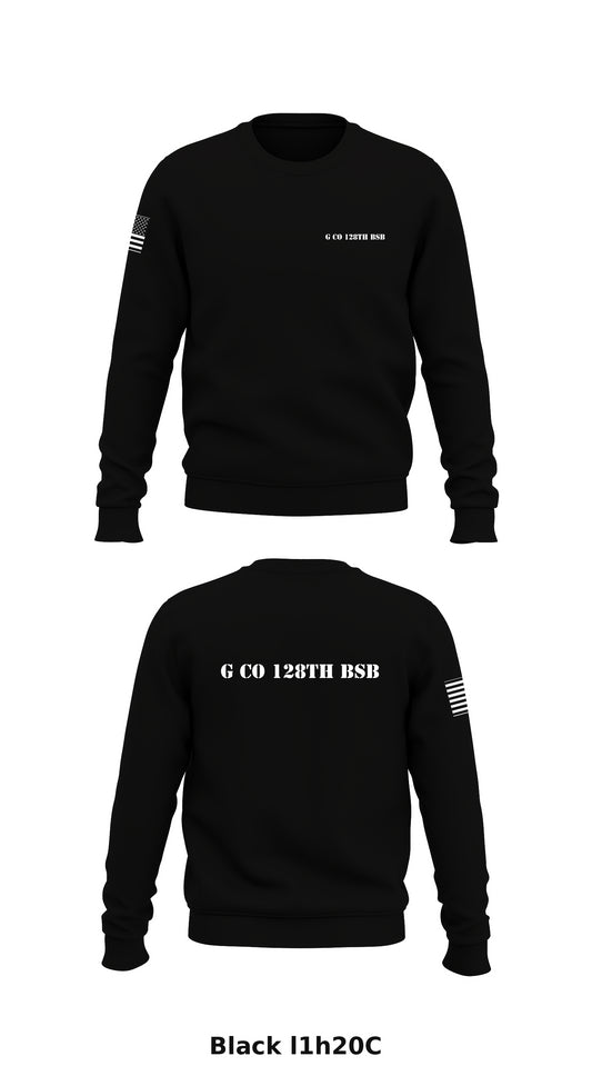 G co 128th BSB Store 1 Core Men's Crewneck Performance Sweatshirt - l1h20C