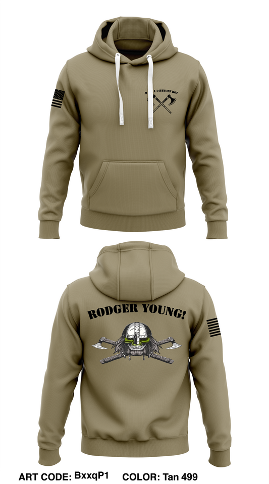 B Co, 1-148th INF RGT Store 1  Core Men's Hooded Performance Sweatshirt - BxxqP1