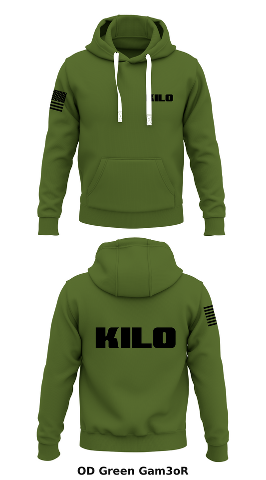 Kilo  Store 1  Core Men's Hooded Performance Sweatshirt - Gam3oR