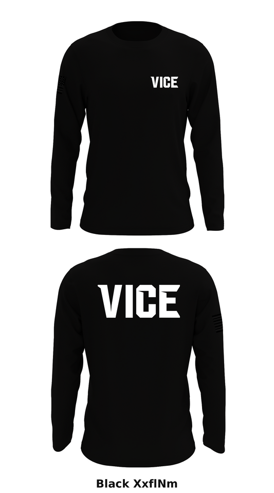 Vice Store 1 Core Men's LS Performance Tee - XxflNm
