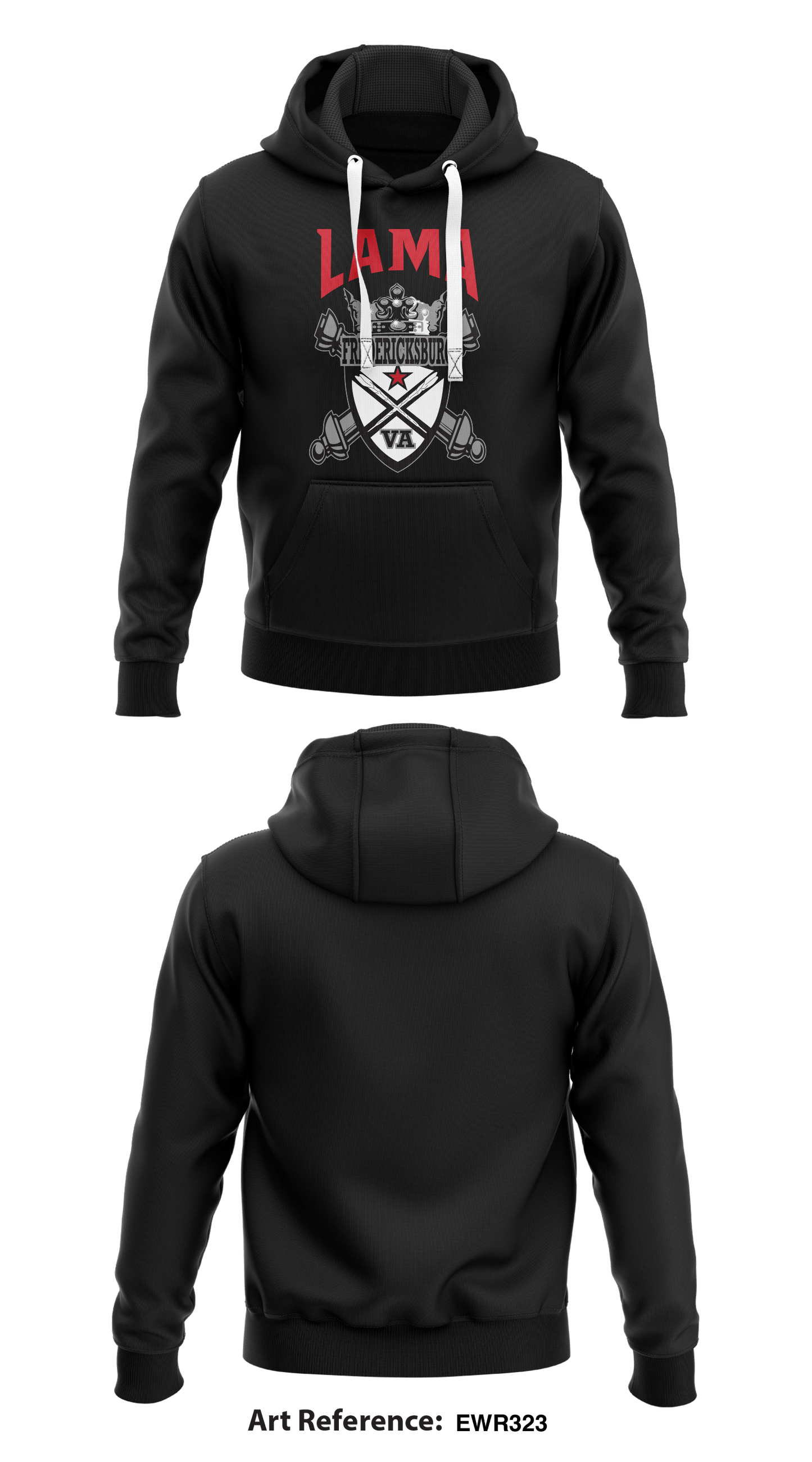 Latin American Motorcycle Association Store 1  Core Men's Hooded Performance Sweatshirt - Ewr323