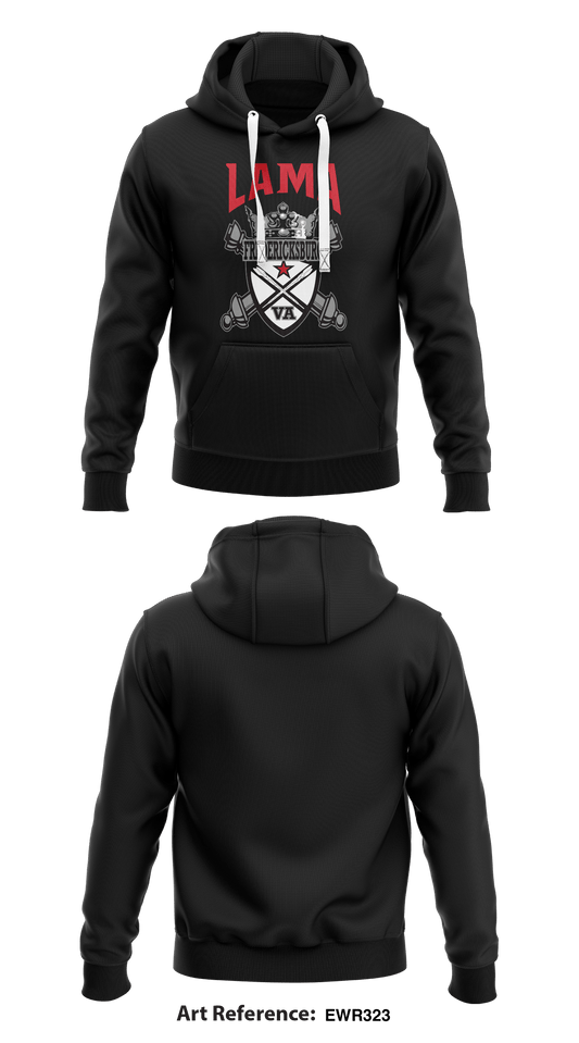 Latin American Motorcycle Association Store 1  Core Men's Hooded Performance Sweatshirt - Ewr323