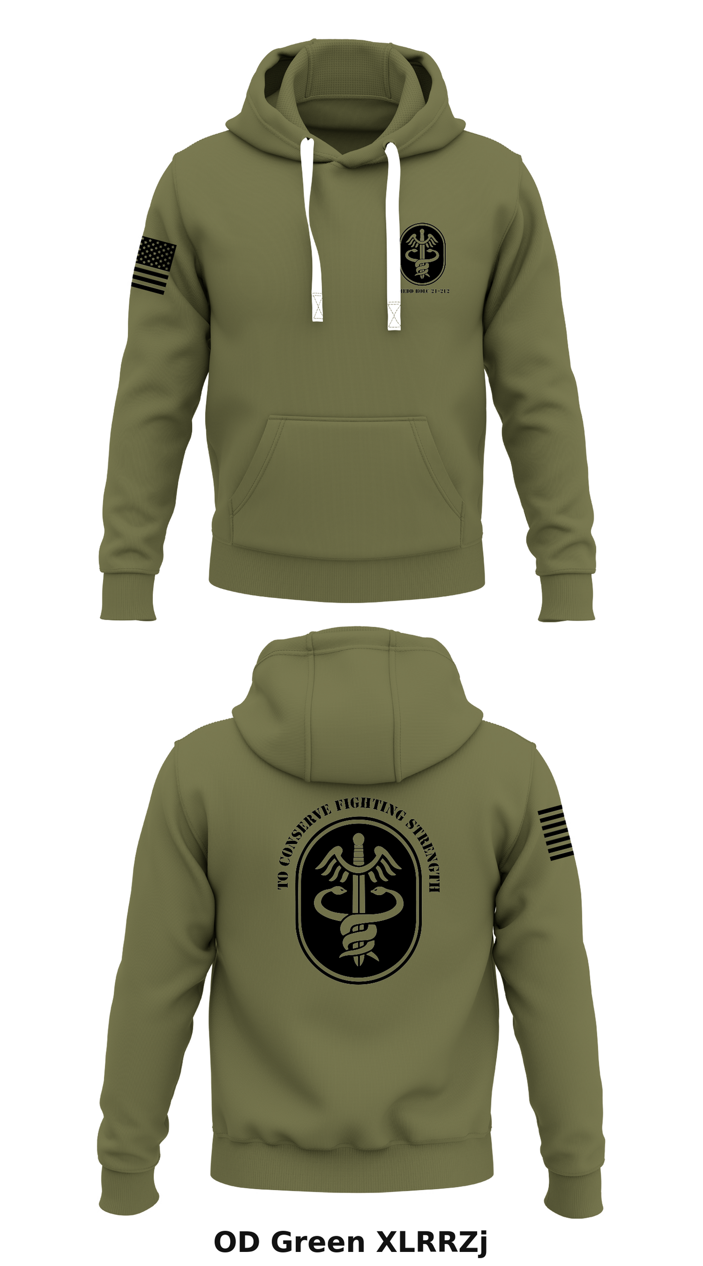 AMEDD Store 1  Core Men's Hooded Performance Sweatshirt - XLRRZj