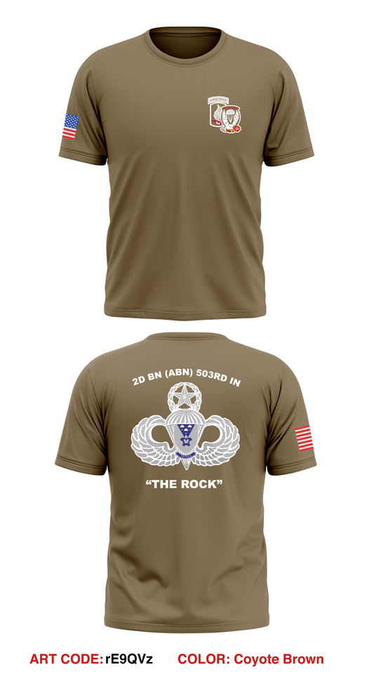 B Co, 2-503, 173rd ABN Store 1 Core Men's SS Performance Tee - rE9QVz