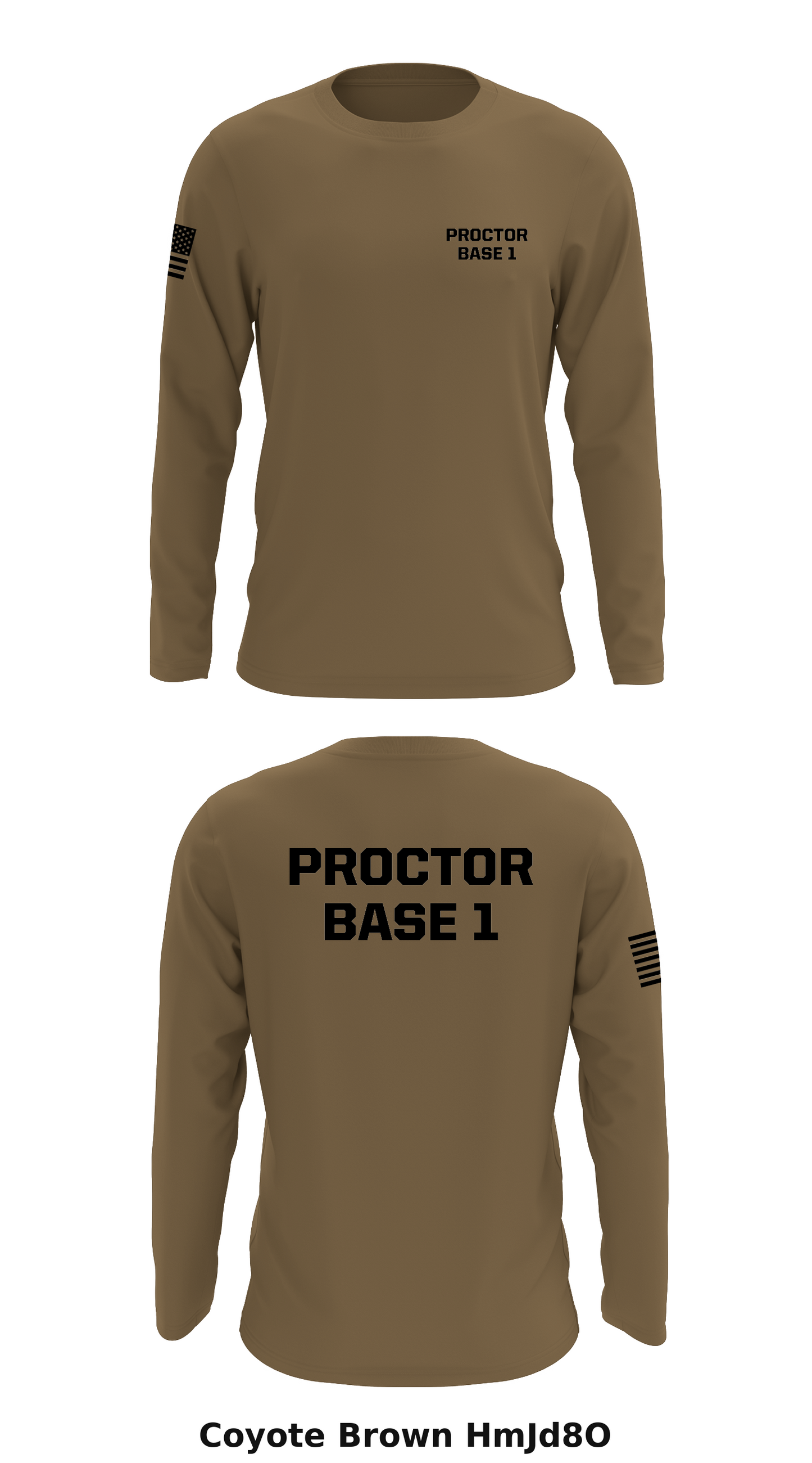 Proctor Base 1 Store 1 Core Men's LS Performance Tee - HmJd8O