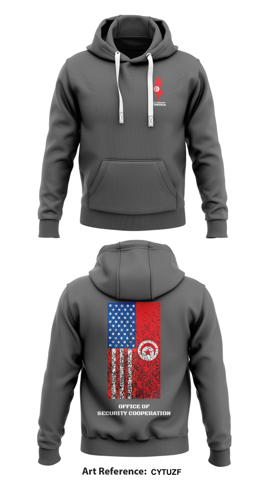 Office of Security Cooperation, Tunisia Store 1  Core Men's Hooded Performance Sweatshirt - CYTUzf