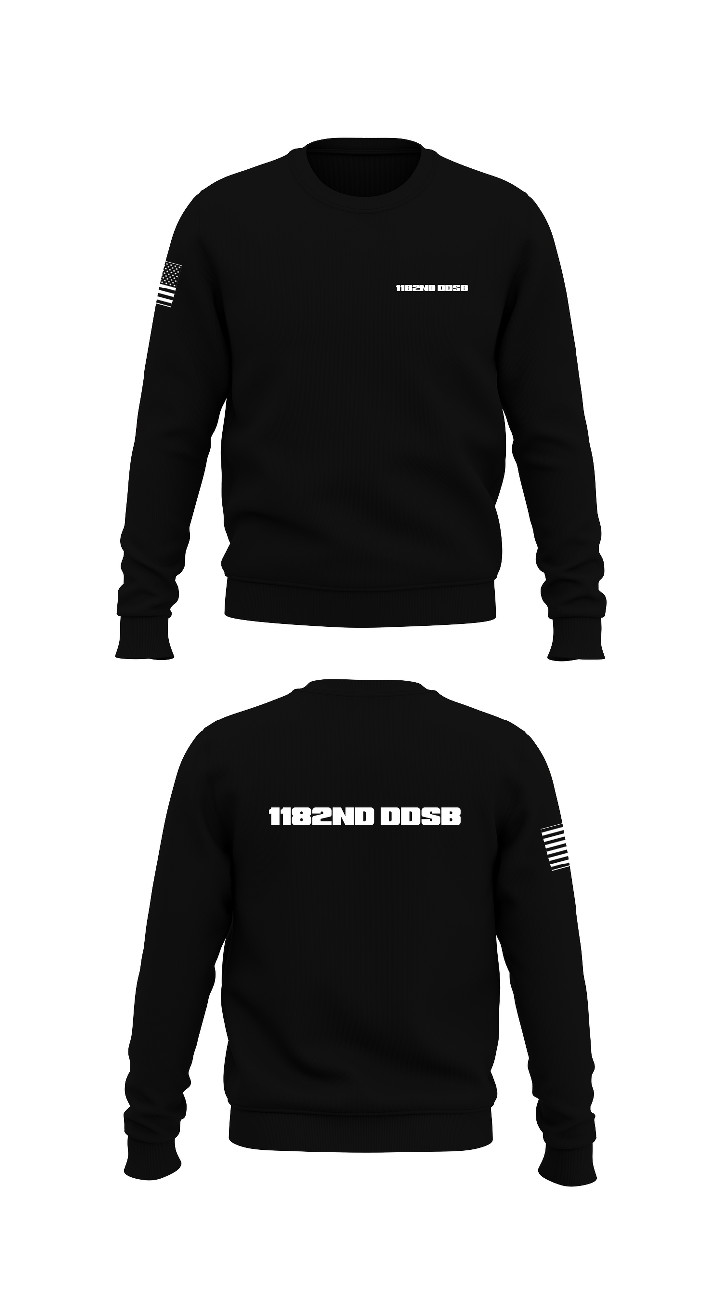 1182nd DDSB Store 1 Core Men's Crewneck Performance Sweatshirt - 96493599869