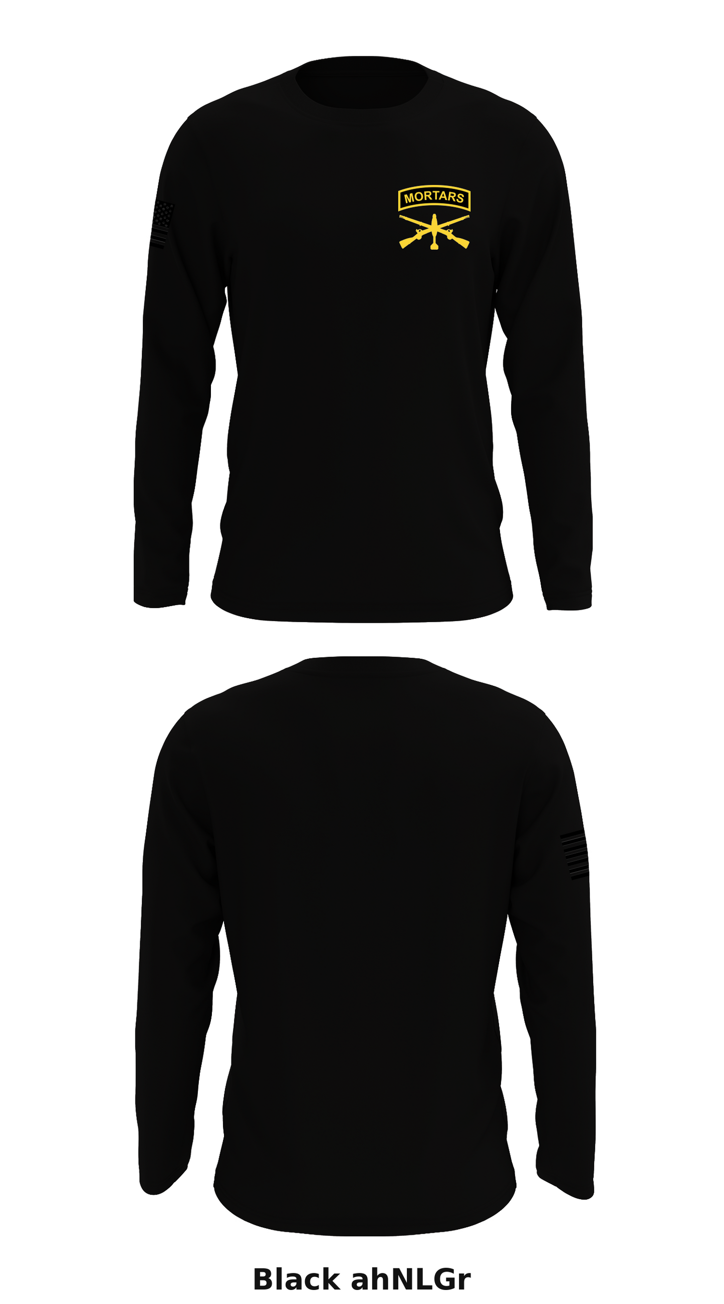 1-6IN Mortars Store 1 Core Men's LS Performance Tee - ahNLGr