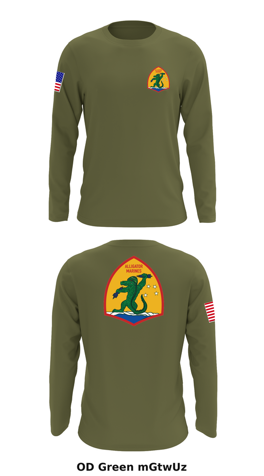 2nd Assault Amphibian Battalion Store 1 Core Men's LS Performance Tee - mGtwUz