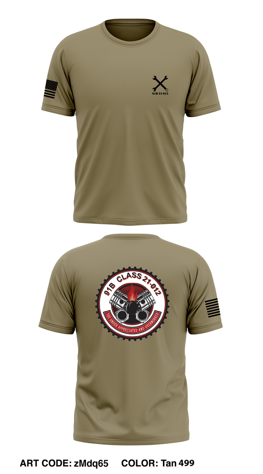 91B 21-012 Store 1 Core Men's SS Performance Tee - zMdq65