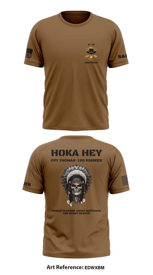Crazyhorse Store 1 Core Men's SS Performance Tee - EDWXBm