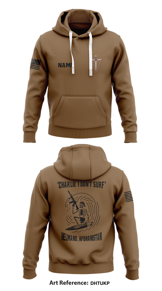 Charlie Troop, 3-71 CAV Store 1  Core Men's Hooded Performance Sweatshirt - DHtuKP