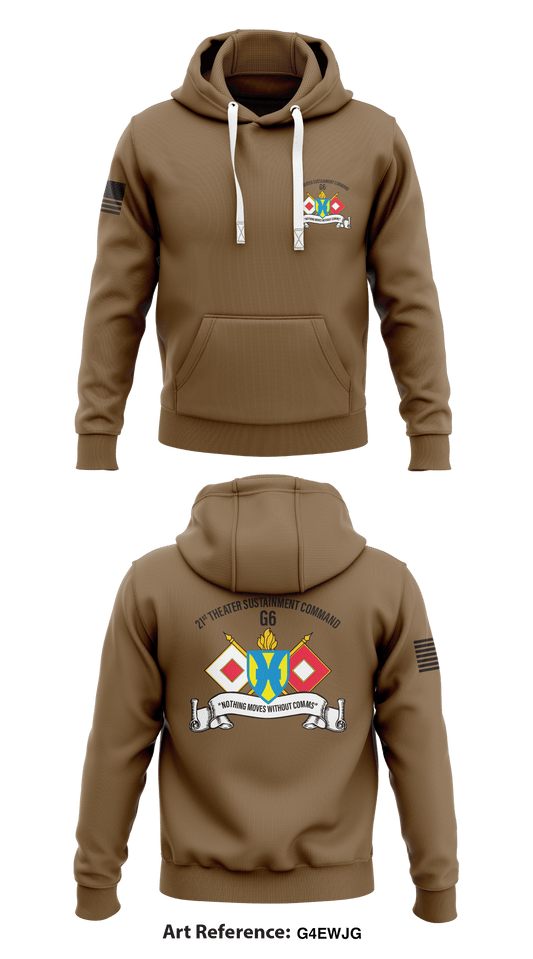 21st Theater Sustainment Command - G6 Store 1  Core Men's Hooded Performance Sweatshirt - G4Ewjg