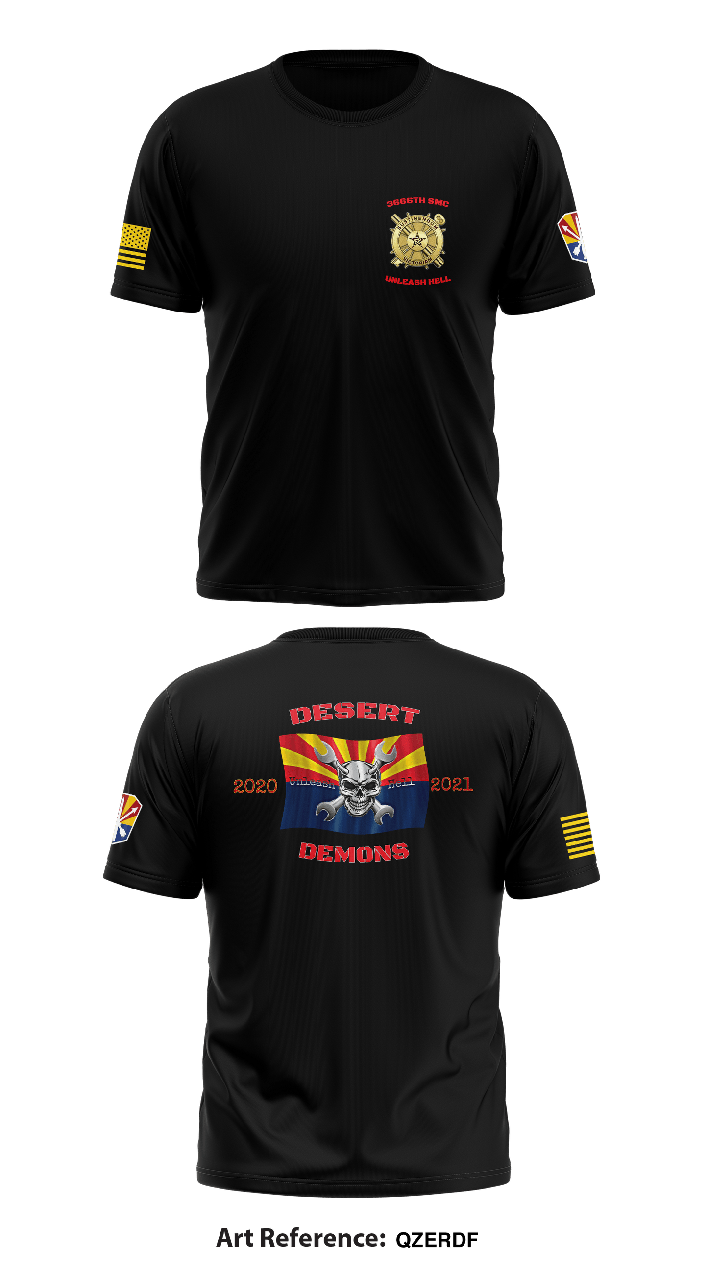 3666th SMC Store 1 Core Men's SS Performance Tee - QzeRdF