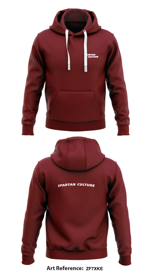 Spartan Culture Store 1  Core Men's Hooded Performance Sweatshirt - zF7XKE