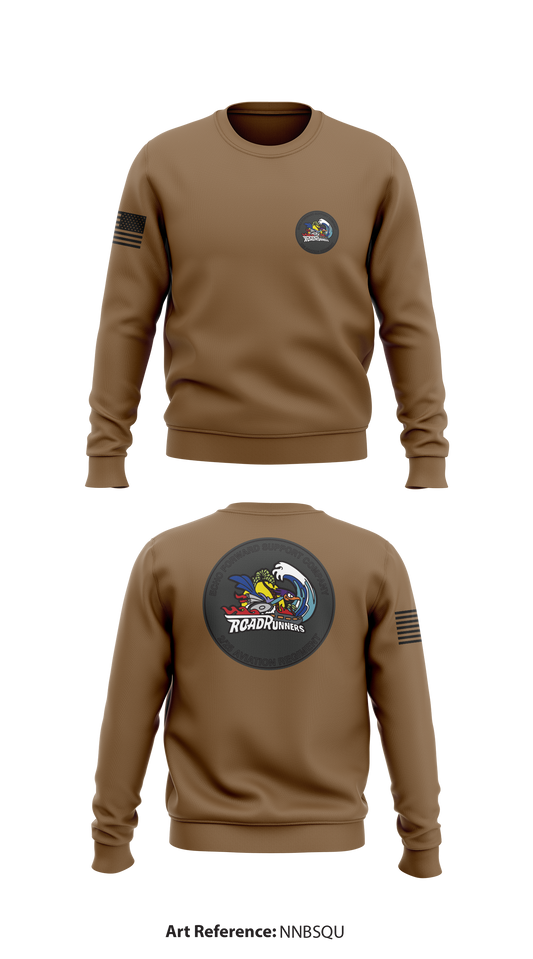 Echo Company 2-25 AVN Road Runners Store 1 Core Men's Crewneck Performance Sweatshirt - NnBsqu