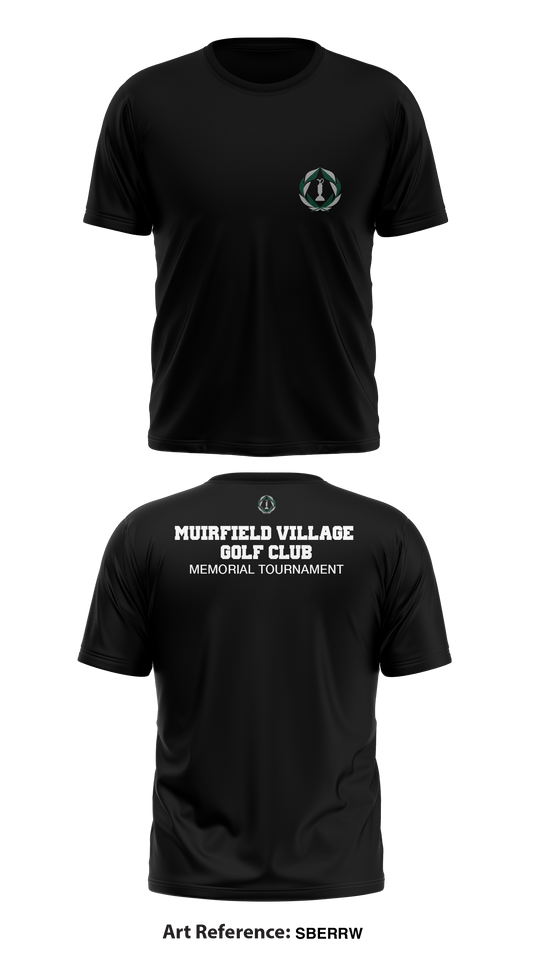 MUIRFIELD VILLAGE Golf Club Memorial Tournament Store 1 Core Men's SS Performance Tee - SBERRW