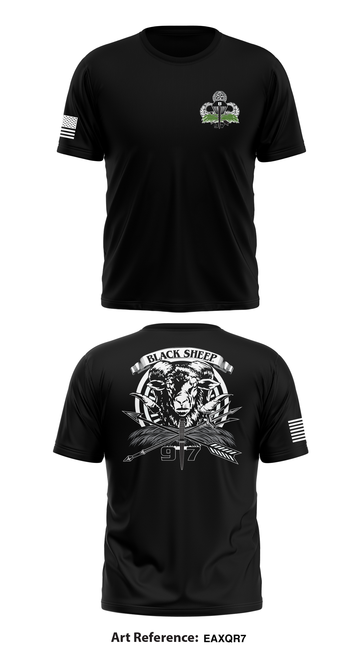 B/97th Civil Affairs Battalion Store 1 Core Men's SS Performance Tee - eaxQr7