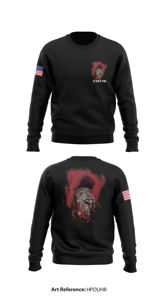 1/161 FA Store 1 Core Men's Crewneck Performance Sweatshirt - HPDuHR