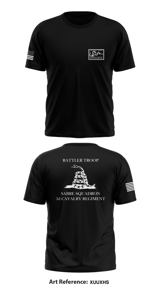 Rattler Troop Store 1 Core Men's SS Performance Tee - xUUxhs