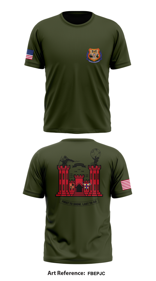 Engineer Platoon Store 1 Core Men's SS Performance Tee - FbepjC