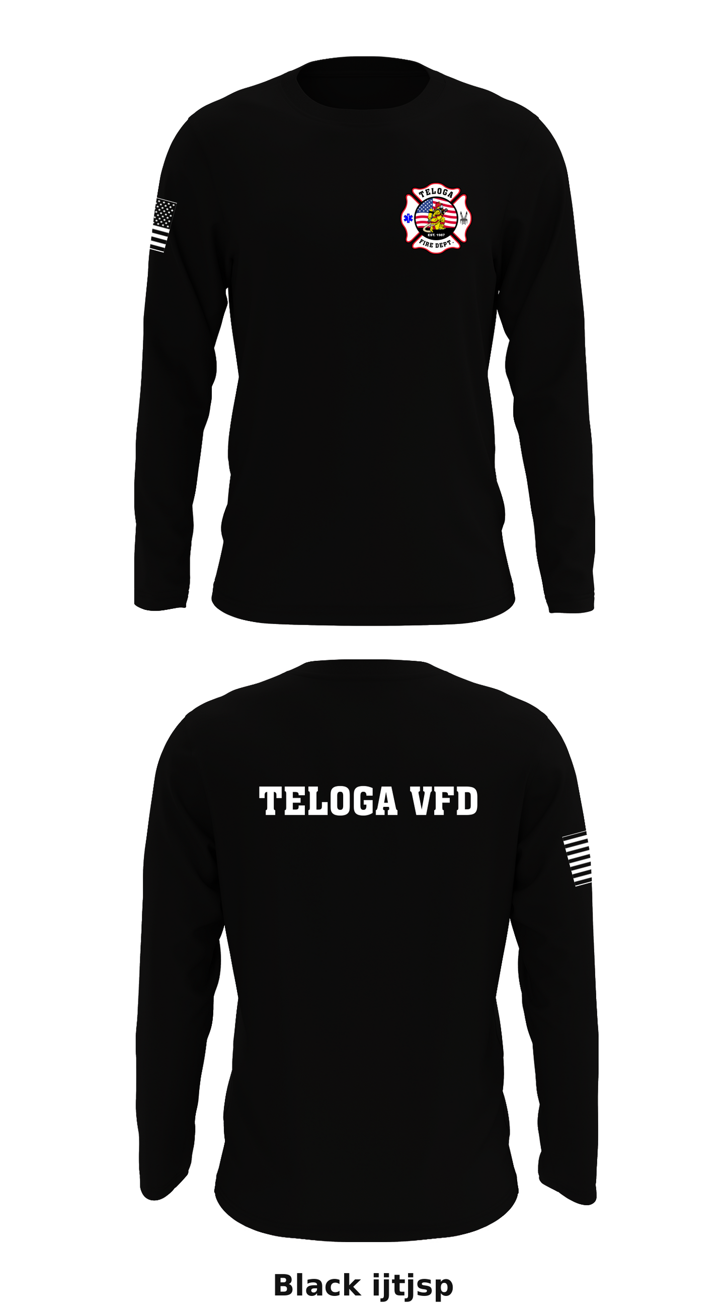 TELOGA VFD Store 1 Core Men's LS Performance Tee - ijtjsp