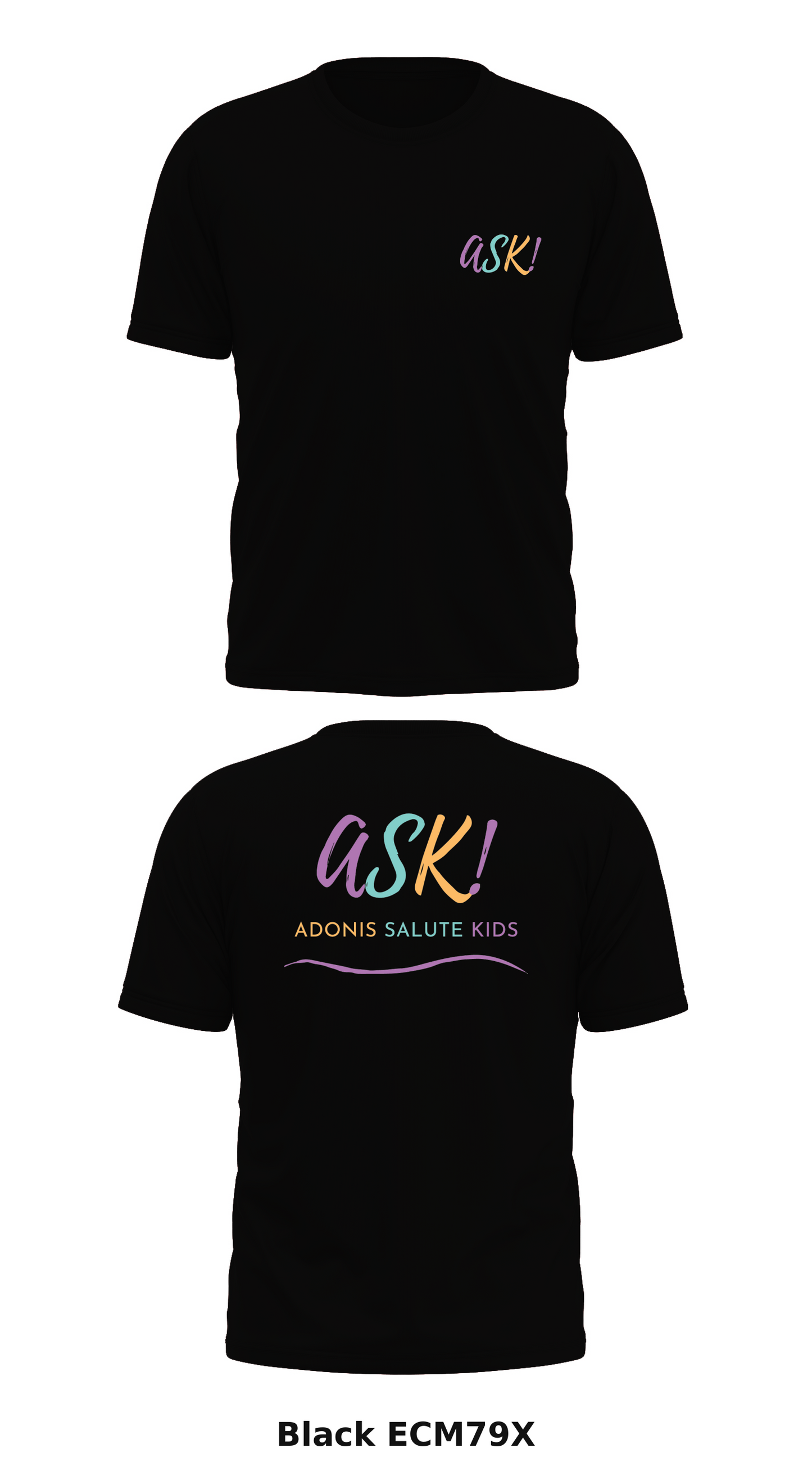 Adonis Salute Kids Store 1 Core Men's SS Performance Tee - ECM79X