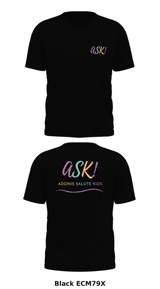 Adonis Salute Kids Store 1 Core Men's SS Performance Tee - ECM79X