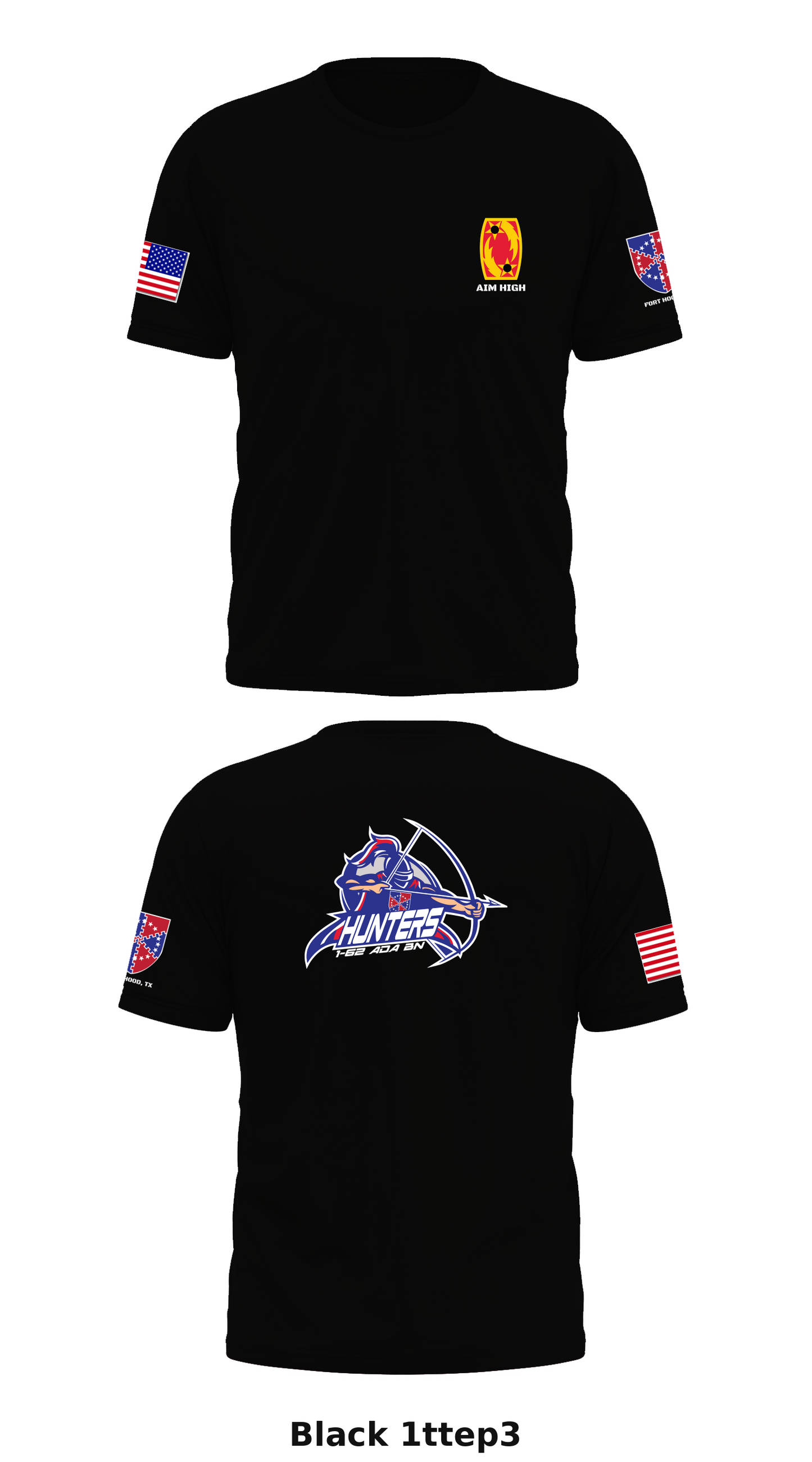 HHD, 1-62 BN, 69th ADA Store 1 Core Men's SS Performance Tee - 1ttep3